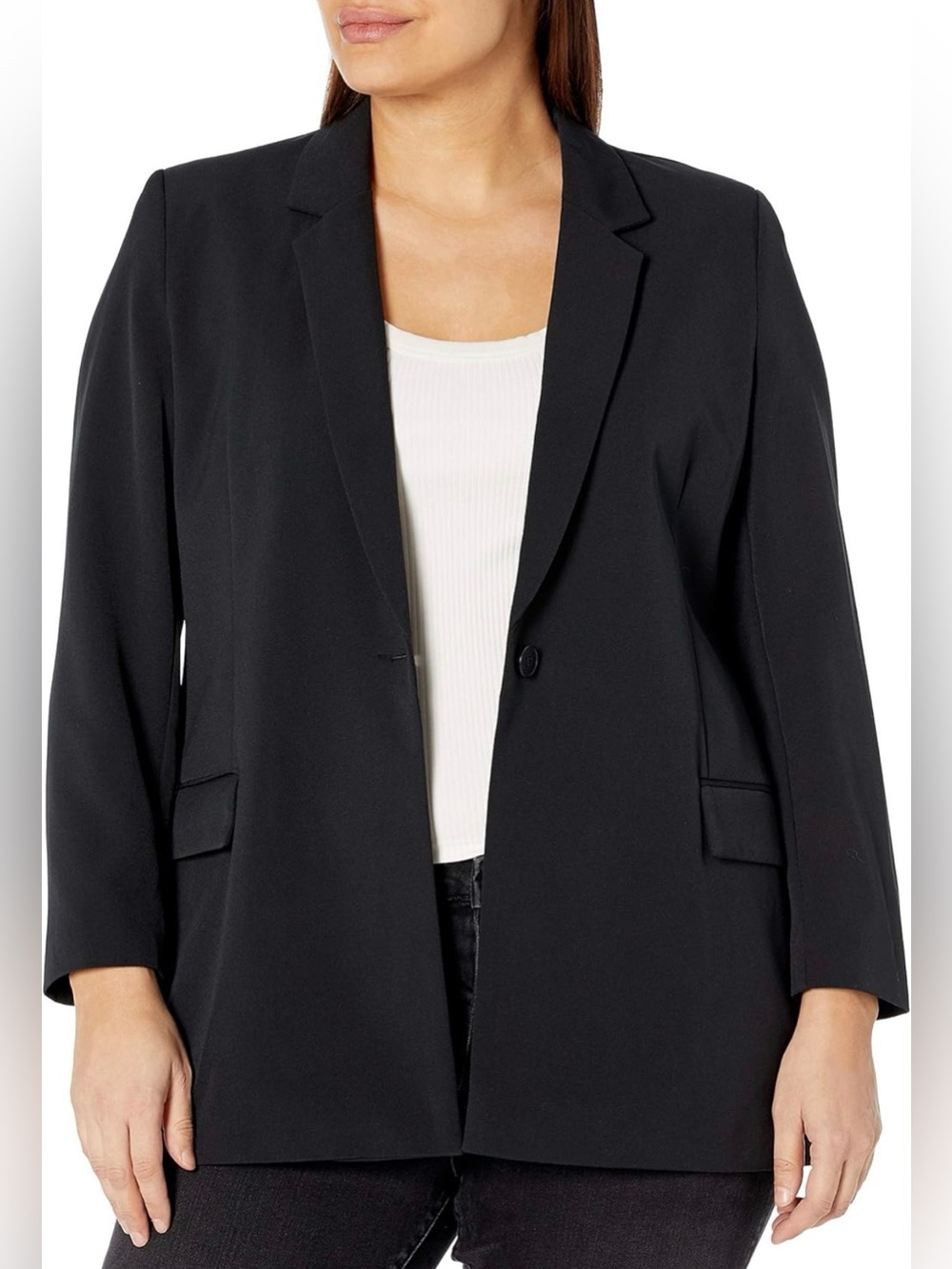 The Drop Women's Blake Long Blazer.